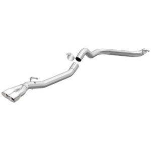 MagnaFlow Sys C/B 15-16 Volkswagen Golf TDI 2.5in Polished SS Dual Tip Driver Side Rear Exit - 19164