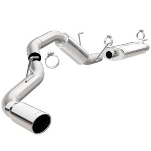 MagnaFlow Cat-Back, SS, 4in, Single Pass Side Rear Exit 5in Tip 14-15 Ram 2500 6.4L V8 CC LB/MC SB - 19200