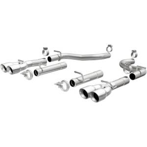 Magnaflow - MagnaFlow Axle-Back, SS, 2.5in, Quad Split Rear 3.5in Tip 2015 Dodge Challenger R/T 5.7L - 19210 - Image 2