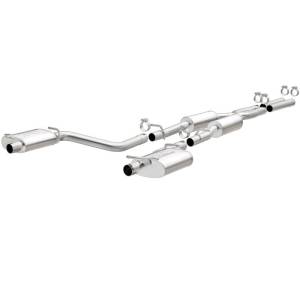 Magnaflow - MagnaFlow Cat-Back SS 2.5in Dual Split Rear Exit (OEM Tips) 15-16 Dodge/Chrysler Charger/300 5.7L V8 - 19226 - Image 2