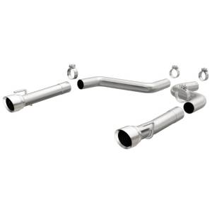 MagnaFlow Axle-Back 15-16 Dodge Charger 6.2/6.4L V8 Race Series SS Dual Tip Dual Rear Split Exit - 19235