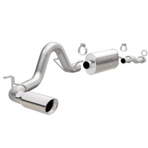 Magnaflow - MagnaFlow Cat-Back 2016 Toyota Tacoma 3.5L V6 SS 3in Single Pass Side Exit Rear 4in Tip - 19291 - Image 2