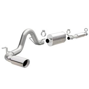 MagnaFlow Cat-Back 2016 Toyota Tacoma TRD 3.5L V6 SS 3in Single Pass Side Exit Rear 4in Tip - 19293