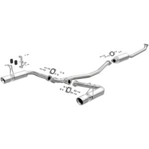 MagnaFlow 16-18 Honda Civic L4 2.0L Street Series Cat-Back Exhaust w/ Polished Tips - 19313