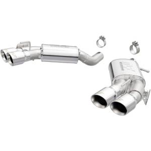 Magnaflow - MagnaFlow 2016 Chevy Camaro 6.2L V8 Competition Axle Back w/ Quad Polished Tips - 19336 - Image 2