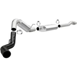 MagnaFlow 14+ Chevrolet Silverado 1500 Gas 409 SS Black 4in Tip Passenger Side Exit Catback Exhaust - 19374