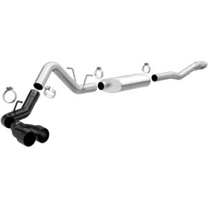 MagnaFlow CatBack 14-18 GMC Sierra 1500 V8-6.2L Polished Stainless Exhaust w/ Black Coated Tips - 19378