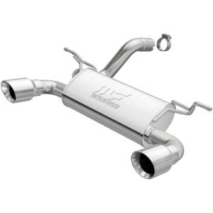 Magnaflow - MagnaFlow 2018+ Jeep Wrangler 3.6L Dual Polished Tip Axle-Back Exhaust - 19385 - Image 2