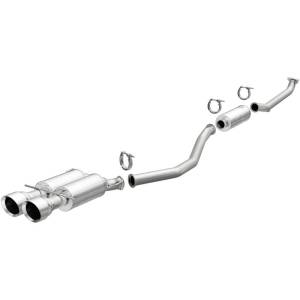 Magnaflow - MagnaFlow CatBack 17-18 Honda Civic L4 1.5LGAS Dual Exit Polished Stainless Exhaust - 19420 - Image 1