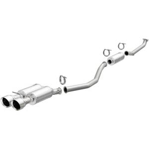 Magnaflow - MagnaFlow CatBack 17-18 Honda Civic L4 1.5LGAS Dual Exit Polished Stainless Exhaust - 19420 - Image 2