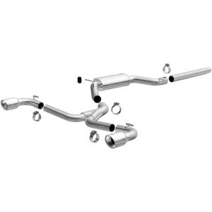 MagnaFlow 18-19 VW GTI 2.0L 409 SS Polished 3in Touring Series Cat-Back Exhaust - 19435