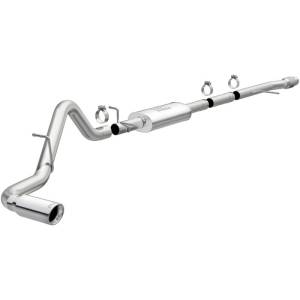 MagnaFlow 2019 Chevy Silverado 1500 V8 5.3L / V6 4.3L Street Series Cat-Back Exhaust w/ Polished Tip - 19469