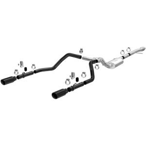 MagnaFlow 2019 Chevy Silverado 1500 V8 5.3L/V6 4.3L Street Series Dual Exit Exhaust w/ Black Tips - 19472