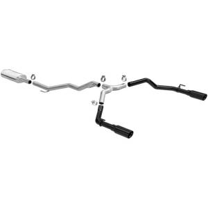 Magnaflow - MagnaFlow 2020 Jeep Gladiator 3in Street Series Dual Split Exit SS Cat-Back Exhaust w/Black Tips - 19487 - Image 1