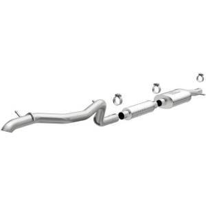 MagnaFlow 12-18 Jeep Wrangler 2.5in Overland Series Cat-Back Exhaust - 19539