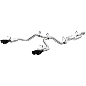 MagnaFlow 2021 Chevrolet Tahoe V8 5.3L Street Series Cat-Back Exhaust - Black Chrome Tips - 19541