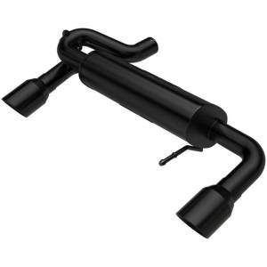 MagnaFlow 2021 Ford Bronco 2.3L I-4 Axle-Back Exhaust w/ Dual Split Rear Style Exit- Black Tips - 19555