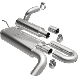 MagnaFlow 18-23 Jeep Wrangler JL 2.0L/3.6L Overland Series Axle-Back Exhaust - 19620