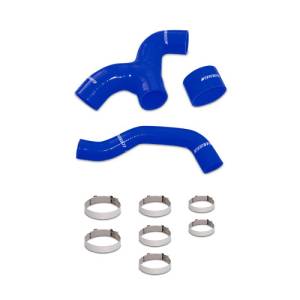 Mishimoto 02-05 Subaru WRX Blue Silicone Intercooler Hoses - MMHOSE-SUB-INTBL