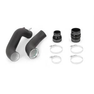 Mishimoto 15-16 Ford F-150 3.5L EcoBoost Cold-Side Intercooler Pipe Kit - Wrinkle Black - MMICP-F35T-15CWBK