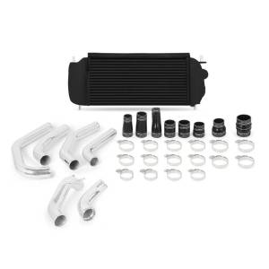 Mishimoto 15-17 Ford F-150 EcoBoost 2.7L Black Performance Intercooler Kit w/ Polished Pipes - MMINT-F27T-15KPBK