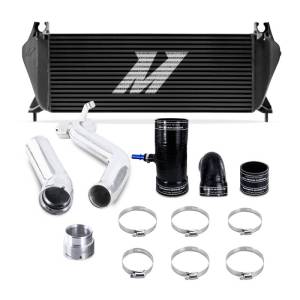 Mishimoto 19+ Ford Ranger 2.3L EcoBoost Intercooler Kit - Black + Polished Pipes - MMINT-RGR-19KBKP