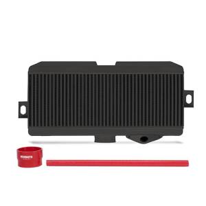 Mishimoto Subaru 08-15 WRX STi Top-Mount Intercooler Kit - Powder Coated Black & Red Hoses - MMTMIC-STI-08BKRD