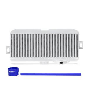 Mishimoto - Mishimoto Subaru 08-15 WRX STi Top-Mount Intercooler Kit - Powder Coated Silver & Blue Hoses - MMTMIC-STI-08SLBL - Image 2