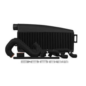 Mishimoto - Mishimoto Subaru 02-07 WRX/04-07 STi Top-Mount Intercooler Kit - Powder Coated Black & Black Hoses - MMTMIC-WRX-01BKBK - Image 2