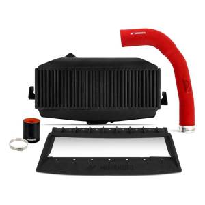 Mishimoto 22+ WRX TMIC Kit Black Core Red Pipes - MMTMIC-WRX-22KBKRD