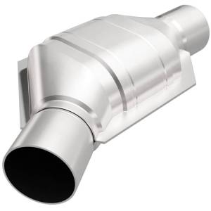 MagnaFlow Conv Universal 2.25 Angled Inlet Rear CA - 441075