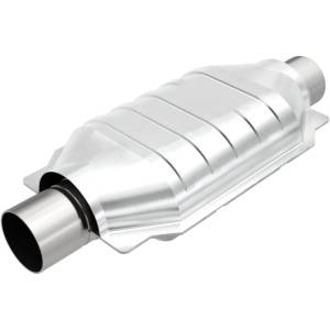 Magnaflow - MagnaFlow Conv Universal-Fit 2.25in Inlet/Outlet Center/Center Oval 12in Body/7in Width - 459005 - Image 3