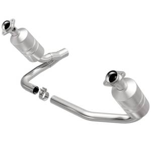 MagnaFlow Conv DF 07-09 Dodge Dakota 3.7L/4.7L /07-09 Mitsubishi Raider 3.7L Y-Pipe Assembly - 49849