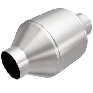 MagnaFlow Conv Univ 2.25in Inlet/Outlet Center/Center Round 3in Body L x 5in W x 8.75in Overall L - 51655