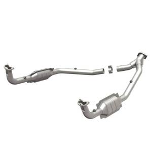 MagnaFlow Conv DF 97 Land Rover Defender 90 4.0L Y-Pipe Assy / 96-99 Discovery 4.0L Y-Pipe Assy - 93690