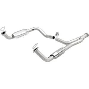 Magnaflow - MagnaFlow Conv DF 95-99 Range Rover 4.0/4.6L GEMS Y-Pipe Assembly *NOT FOR SALE IN CALIFORNIA* - 93694 - Image 2