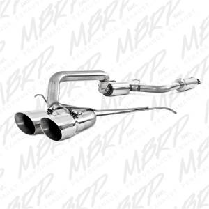 MBRP 13-14 Ford Focus ST 2.0L EcoBoost Dual Center Outlet T304 3in Cat Back - S4200304