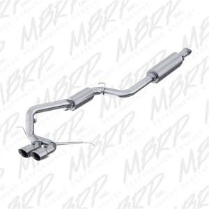 MBRP 13-14 Ford Focus ST 2.0L EcoBoost Dual Center Outlet AL 3in Cat Back - S4200AL