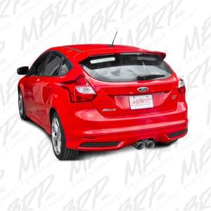 MBRP - MBRP 13-14 Ford Focus ST 2.0L EcoBoost Dual Center Outlet AL 3in Cat Back - S4200AL - Image 3