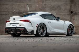 MBRP - MBRP 2020+ Toyota Supra 3.0L 3in Catback Dual Rear Carbon Fiber Tips - T304 - S43003CF - Image 3