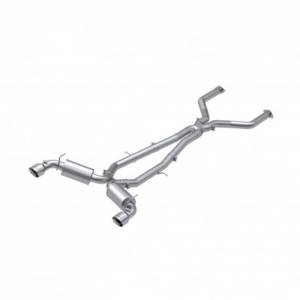 MBRP - MBRP 17-19 Infiniti Q60 3.0L RWD/AWD Cat Back Dual Rear - S4404304 - Image 1