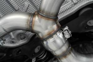 MBRP - MBRP 15-19 VW Golf R MK7/MK7.5 3in T304 Cat Back Exhaust w/ Carbon Fiber Tips - S46033CF - Image 10