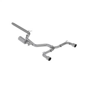 MBRP - MBRP 15-20 VW 2.0L Turbo Golf GTI MK7 3in T304 Cat Back Exhaust w/ Dual Split Rear Exit - S4606304 - Image 2