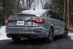 MBRP - MBRP 19-21 VW Jetta GLI T304 SS 3in Cat-Back Dual Split Rear Exit Exhaust - Carbon Fiber Tips - S46083CF - Image 4