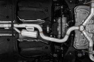 MBRP - MBRP 2022 Volkswagon Golf R MK8 3in Cat-Back Quad Split Rear Valve Delete Exhaust - S4612304 - Image 4