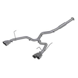 MBRP 15-19 Subaru WRX 2.0L/STI 2.5L 3in Dual Split Rear Exit w/ 3.5in Tips - T304 (Race Version) - S4802304