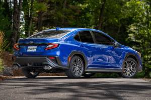 MBRP - MBRP 2022+ Subaru WRX 3in Cat-Back Dual Split Rear Quad Carbon Fiber Tips Street Profile Exhaust - S48073CF - Image 3