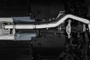 MBRP - MBRP 2022+ Subaru WRX 3in Cat-Back Dual Split Rear Quad Tips Race Profile Exhaust - S4808304 - Image 4