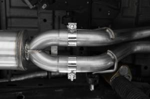 MBRP - MBRP 22-23 Chevrolet/ GMC 1500 Silverado/ Sierra ZR2/AT4X 6.2L 2.5in Turn Down 3in Cat Back Exhaust - S5006304 - Image 2