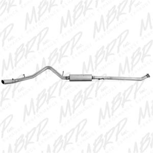 MBRP - MBRP 2003-2007 Chev/GMC 1500 Classic 4.8/5.3L EC/CC-SB Cat Back Single Side - S5014AL - Image 4